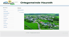 Desktop Screenshot of hauroth.kaisersesch.de